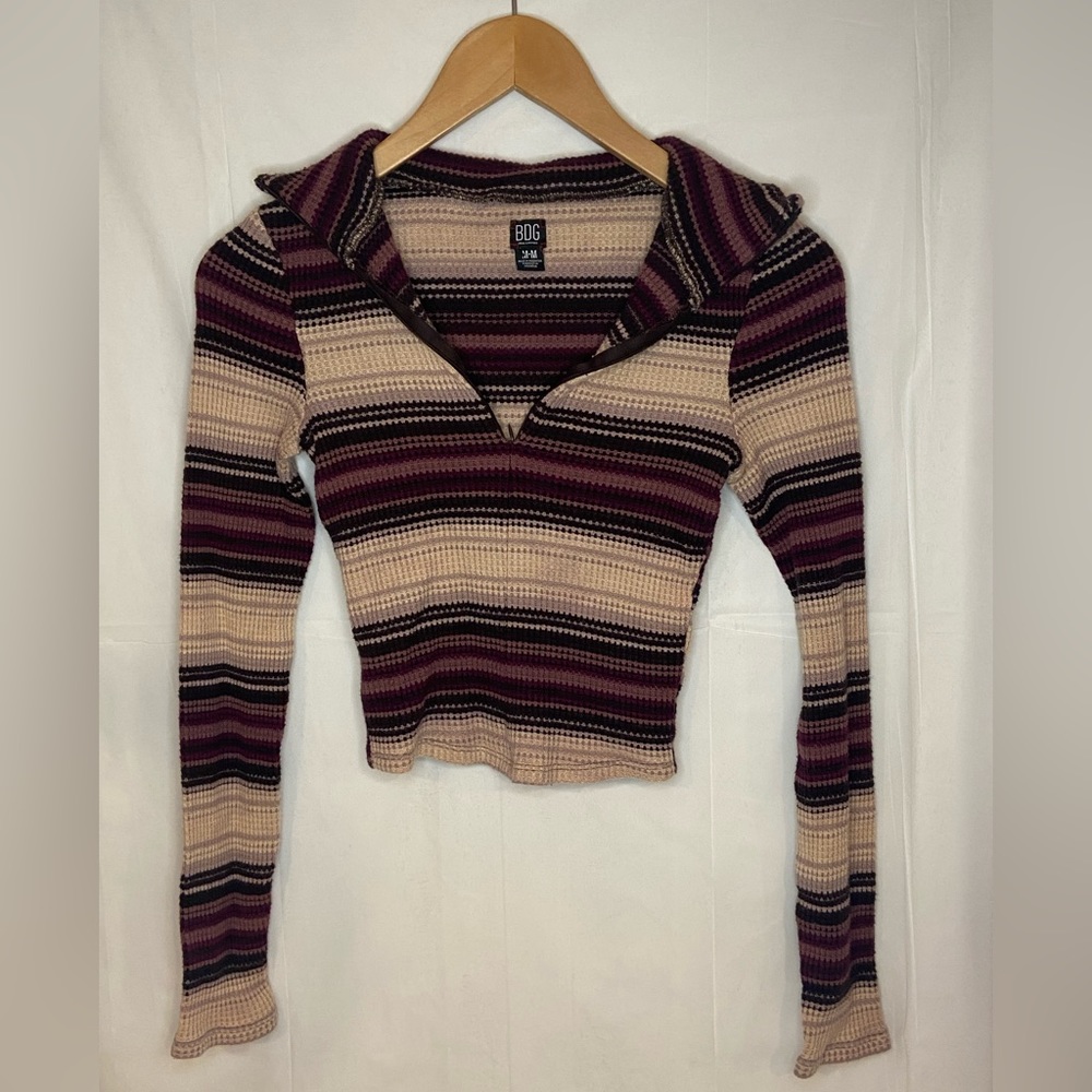 BDG Urban Outfitters Half Zipper Sweater Top
